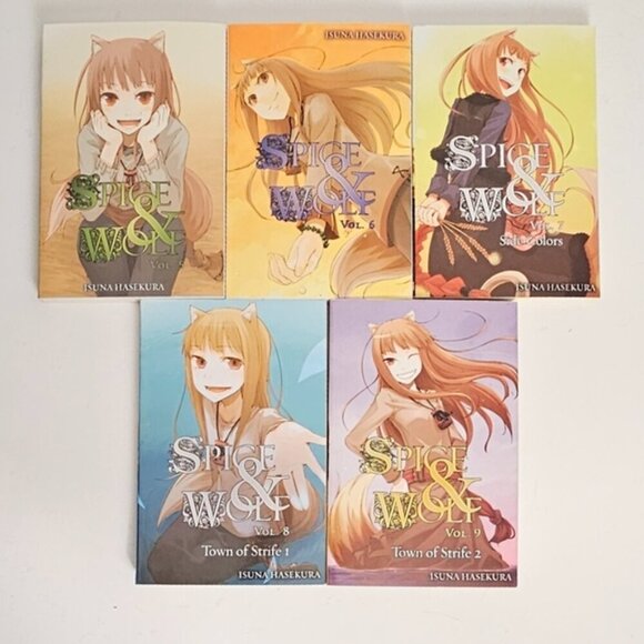 Spice & Wolf Manga Volumes 1–9 Set | English | Yen Press | Light Wear, EUC - Picture 4 of 6